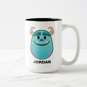 Monsters, Inc.   Sulley Emoji Two-Tone Coffee Mug