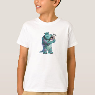 Monsters Inc Sulley holding Boo in costume in arms T-Shirt
