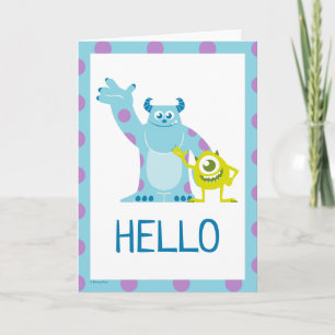 Monsters Inc. Very Nice Monster Card