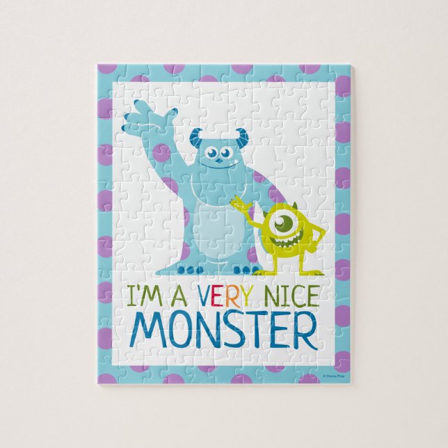 Monsters Inc. Very Nice Monster Jigsaw Puzzle (Vertical)