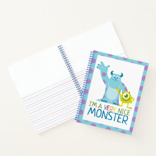 Monsters Inc. Very Nice Monster Notebook