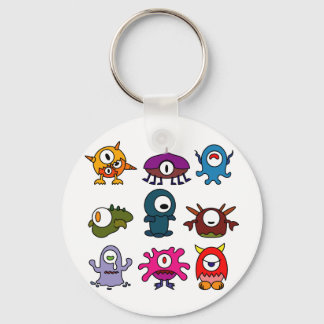 Monsters Keychain
