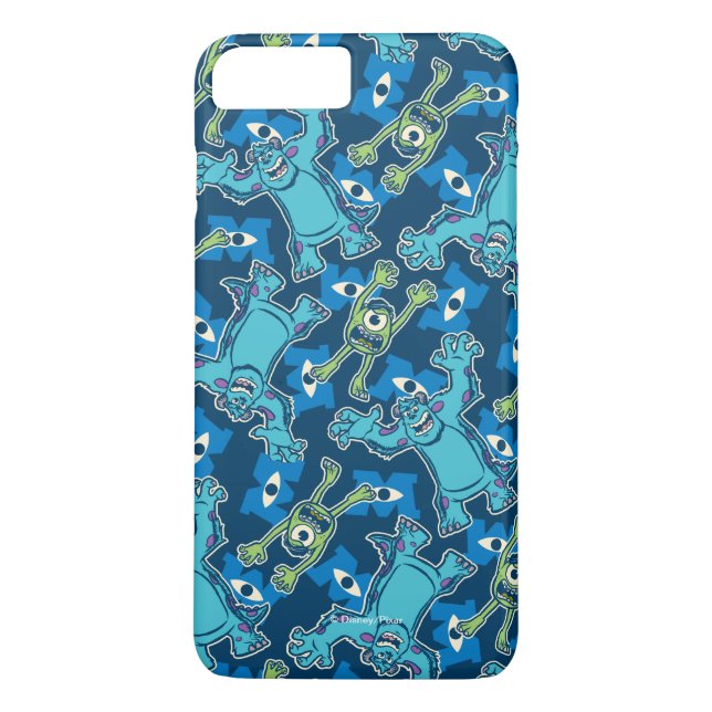 Monsters Pattern Case-Mate iPhone Case (Back)
