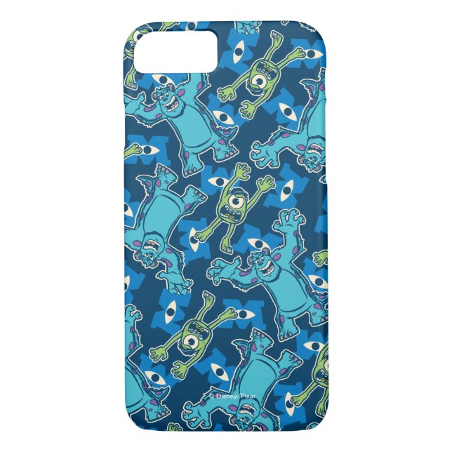 Monsters Pattern Case-Mate iPhone Case (Back)