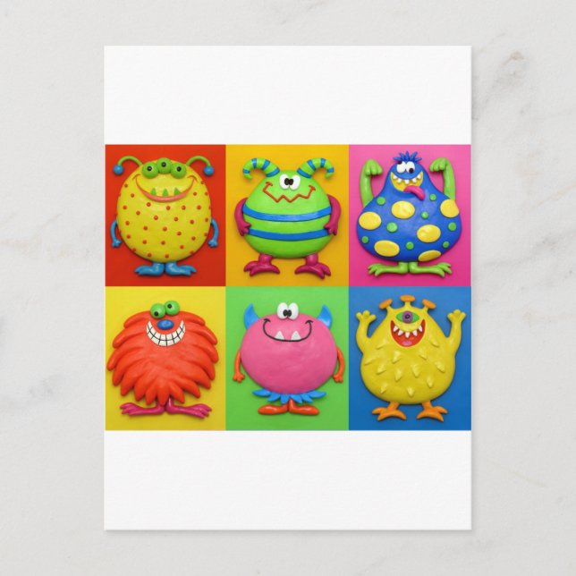 Monsters Postcard (Front)