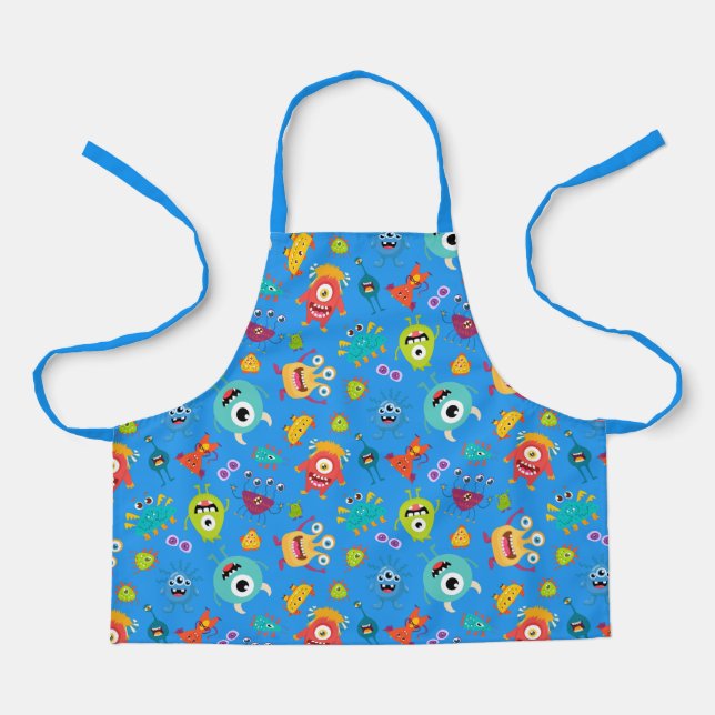 Monsters Time Apron (Front)