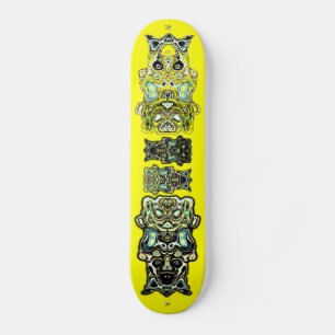 Monsters Totem Skateboard