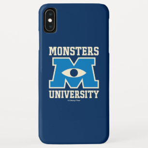 Monsters University Blue Logo iPhone XS Max Case