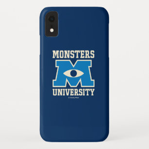 Monsters University Blue Logo iPhone XR Case