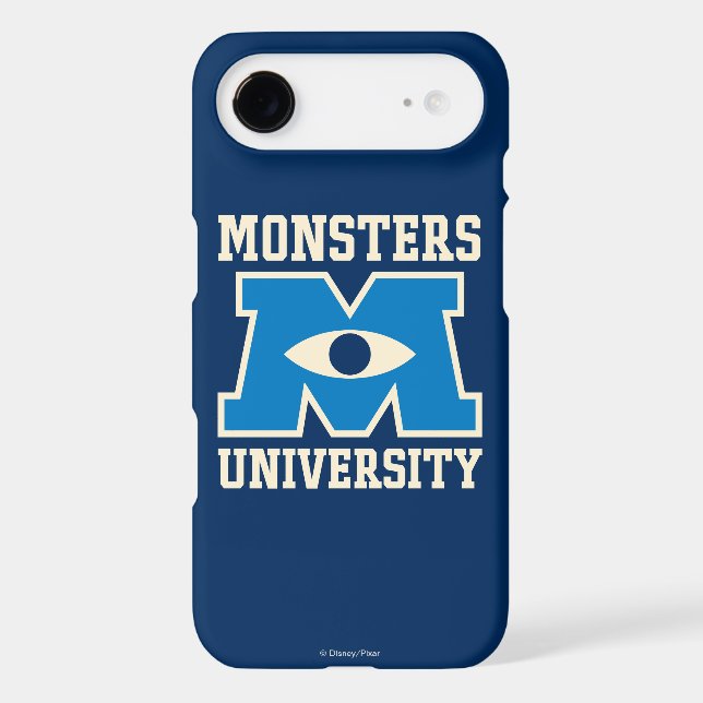 Monsters University Blue Logo Case-Mate iPhone Case (Back)