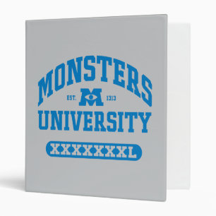 Monsters University - Est. 1313 Binder