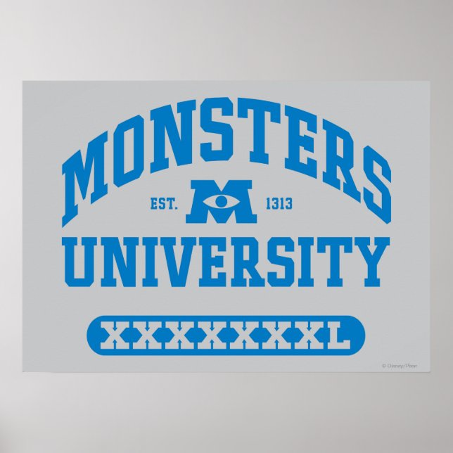 Monsters University - Est. 1313 Poster (Front)