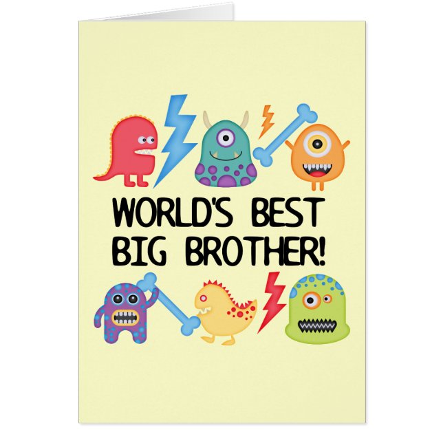 Monsters World's Best Big Brother (Devant)