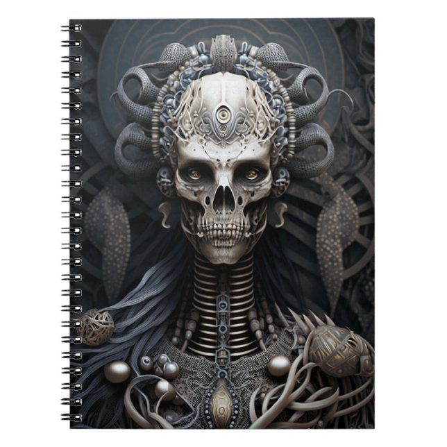 Monstre crâne Squelette Carnet d'horreur (Devant)