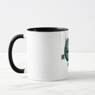 Monstre de l'année   Tasse personnalisée drôle