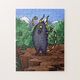 Monstre de sommet de montagne - puzzle de