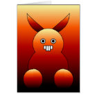 Monstre effrayant de lapin