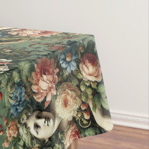 Monstres au Paradis – Gothic Large Pattern Tablecloth