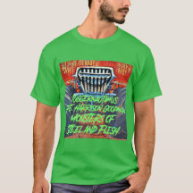 Monstres de T-shirt acier et chair
