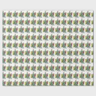 Monstres décorant le papier d'enveloppe de cadeau