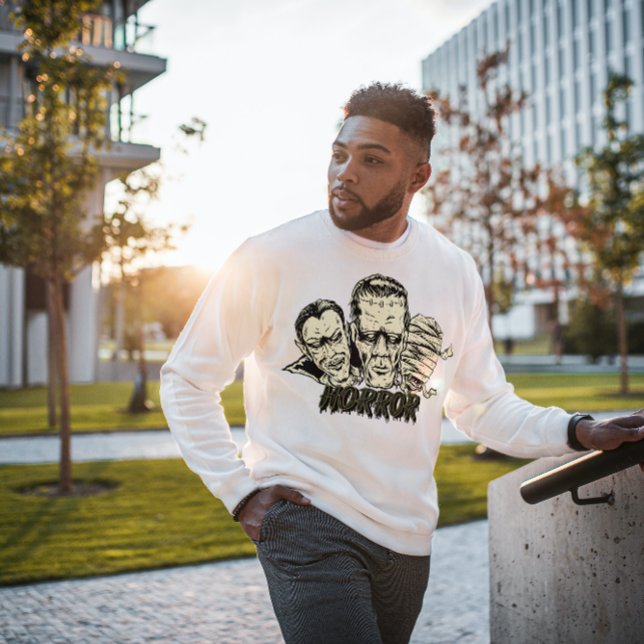 Monstres d'horreur Halloween Sweatshirt (Créateur téléchargé)