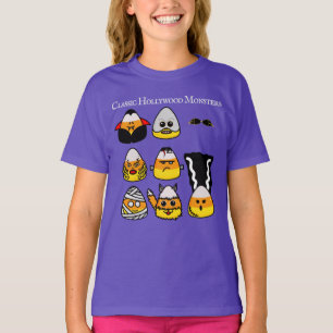 Monstres Hollywood classique T-shirt Corn bonbon