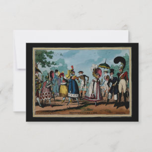 Monstrosities of 1818 ~  Invitations / RSVP
