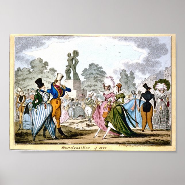 Monstrosities of 1822 Poster (Devant)