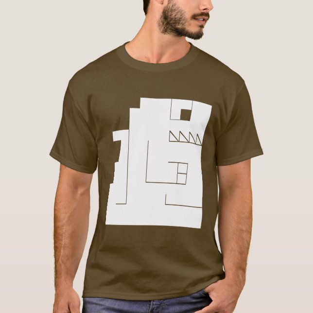 Monstrous white T-Shirt (Front)