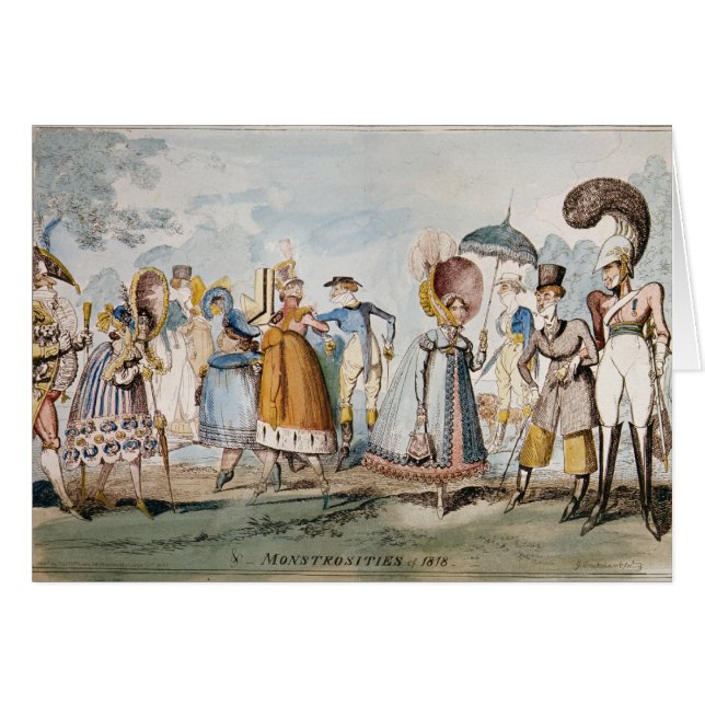 Monstruosités de 1818 (Devant horizontal)