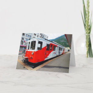 Mont Blanc express Holiday Card