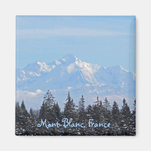 Mont-Blanc, France Magnet