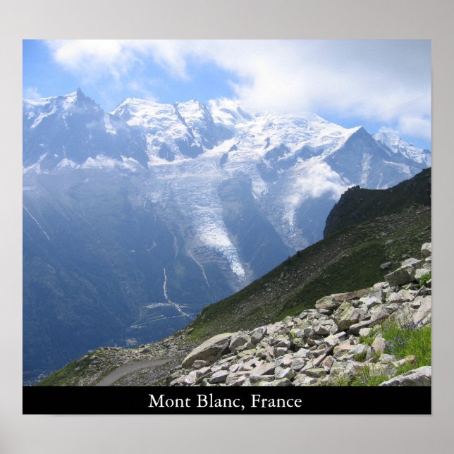 Mont Blanc, France Poster (Front)