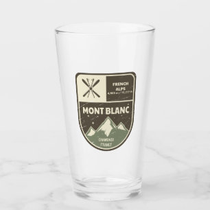 Mont Blanc French Alps Chamonix France Glass