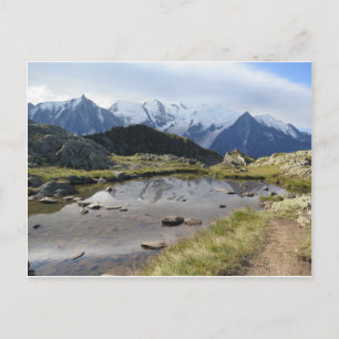 Mont Blanc massif Postcard