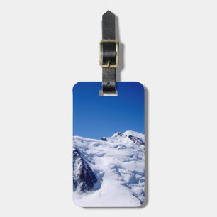 Mont Blanc mountain massif Luggage Tag