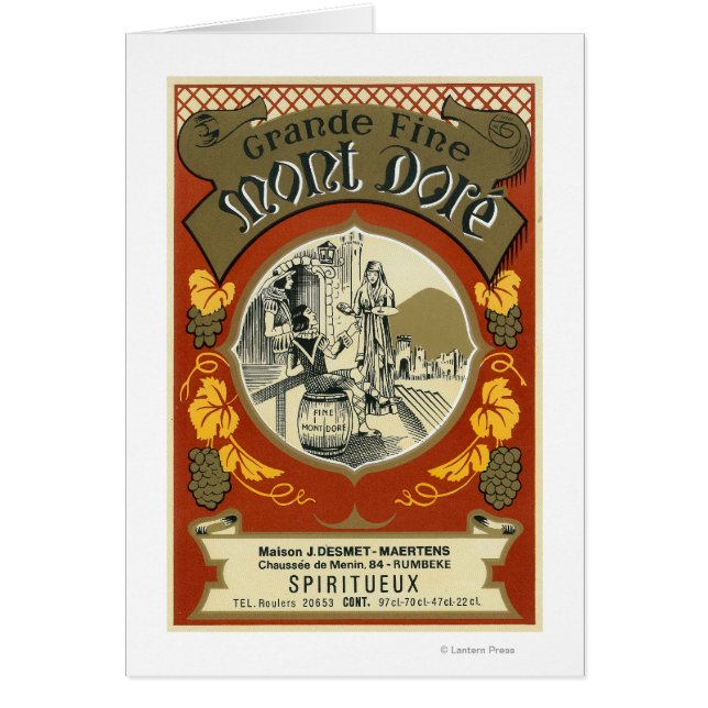 Mont Dore Wine LabelEurope (Front)