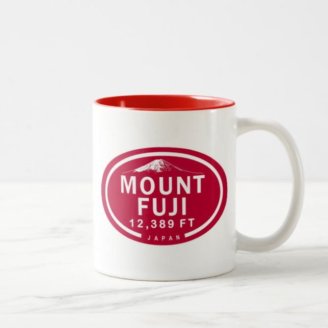 Mont Fuji 500 m Mug de la montagne japonaise (Droit)