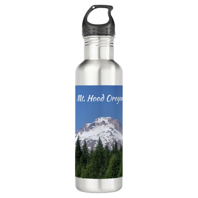 Mont Hood Bouteille en acier inoxydable Oregon (Devant)