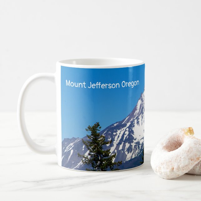 Mont Jefferson Mug (Avec donut)