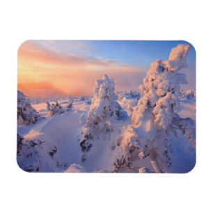 Mont Logan Sunrise Gaspesie National Park Quebec Magnet