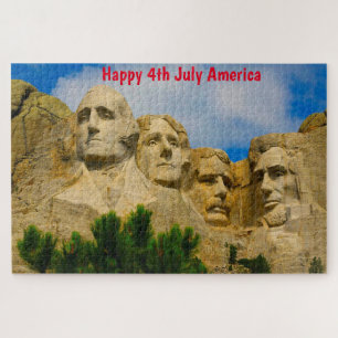 Mont Rushmore Dakota du Sud Jigsaw Puzzle