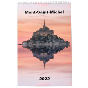 Mont-Saint-Michel france Calendar