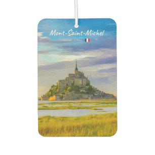 Mont-Saint-Michel, France - Medieval Abbey Air Freshener