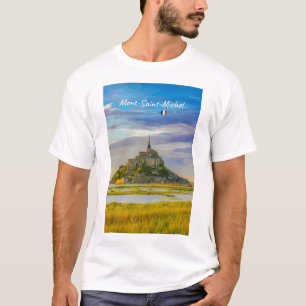 Mont-Saint-Michel, France - Medieval Abbey T-Shirt