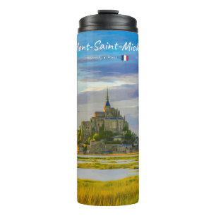 Mont-Saint-Michel, France - Medieval Abbey Thermal Tumbler