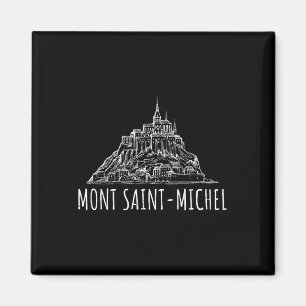 Mont Saint-michel France Normandy Europe Vacation  Magnet