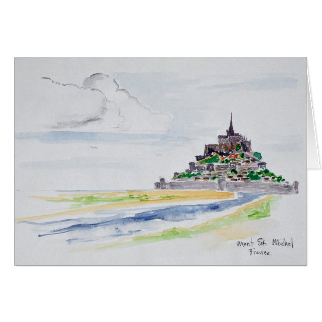 Mont Saint-Michel, Normandy, France (Front Horizontal)