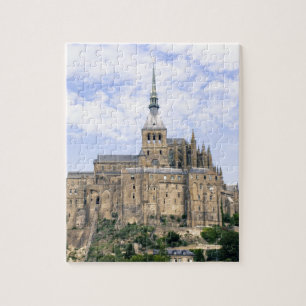 Mont Saint Michel Normandy France Island Abbey Jigsaw Puzzle