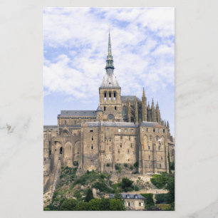 Mont Saint Michel Normandy France Island Abbey Stationery